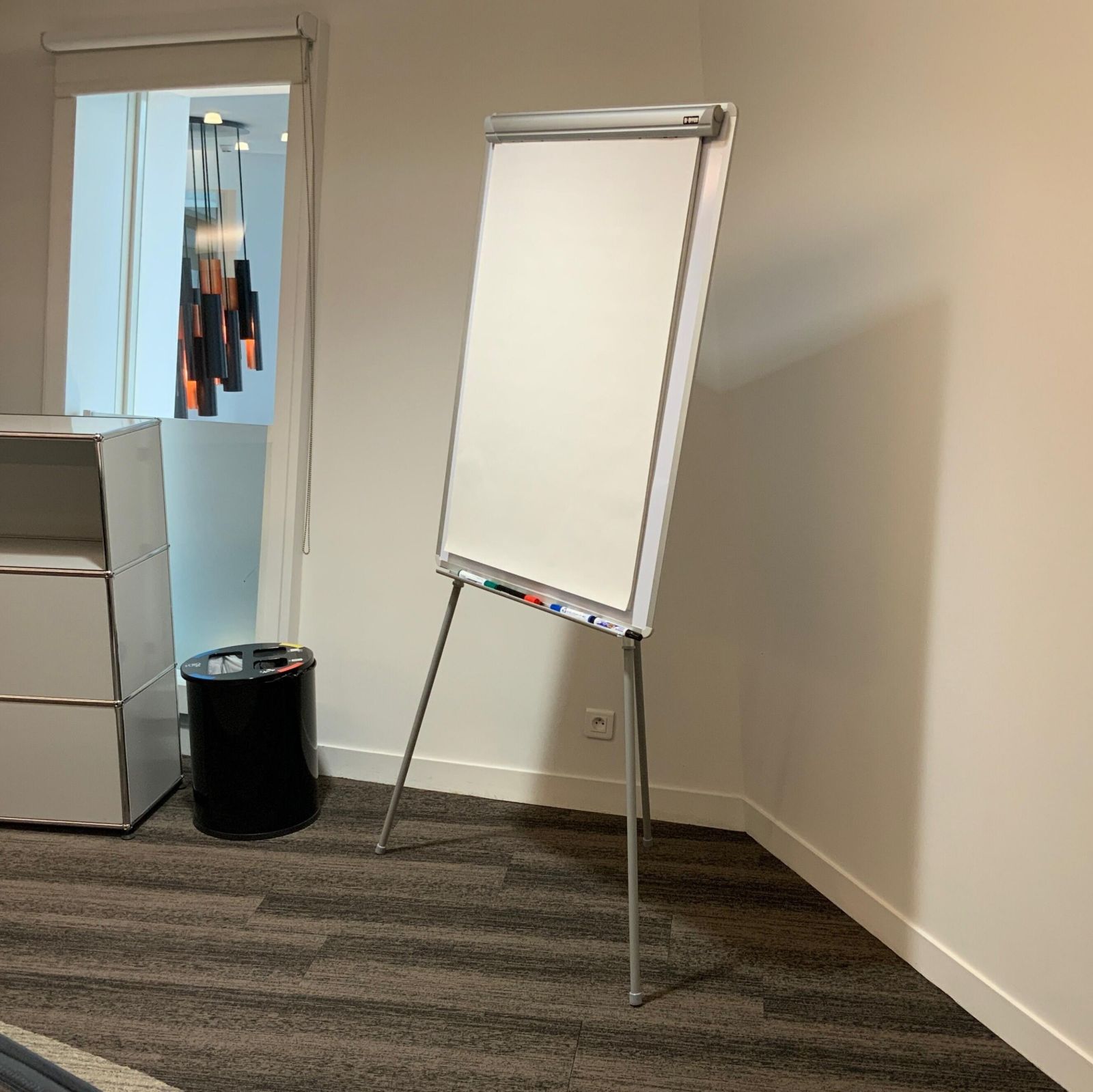 Paper board bi-office plastique gris / blanc