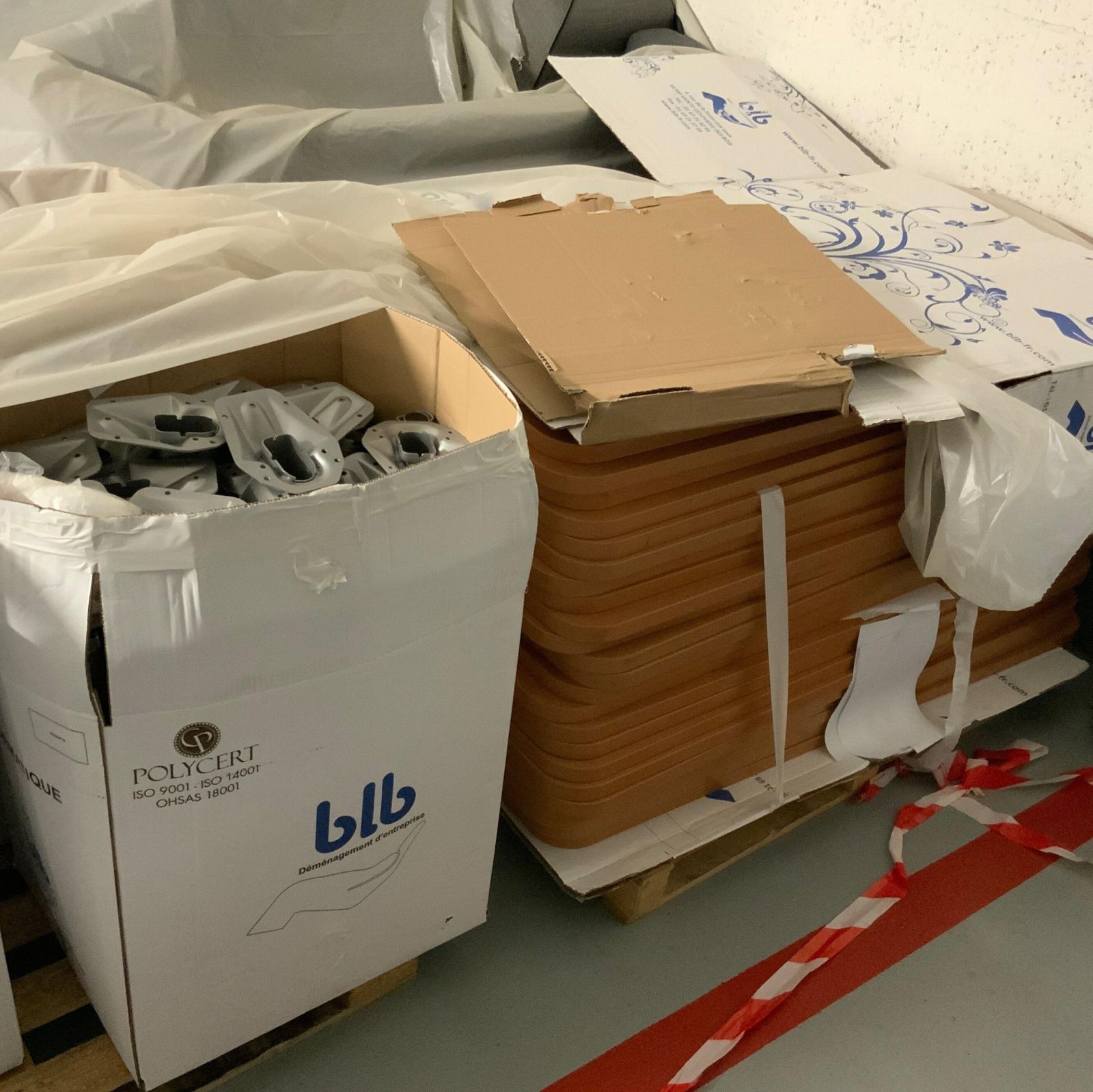 Bureau bois / metal bois